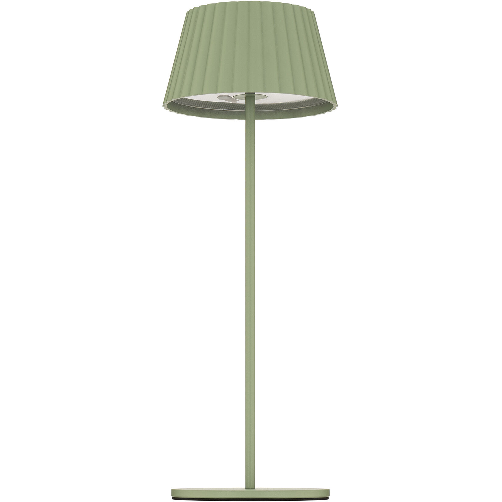 Pleat 14.75 inch 2.00 watt Lime Green Rechargeable Table Lamp Portable Light, WAC Limited