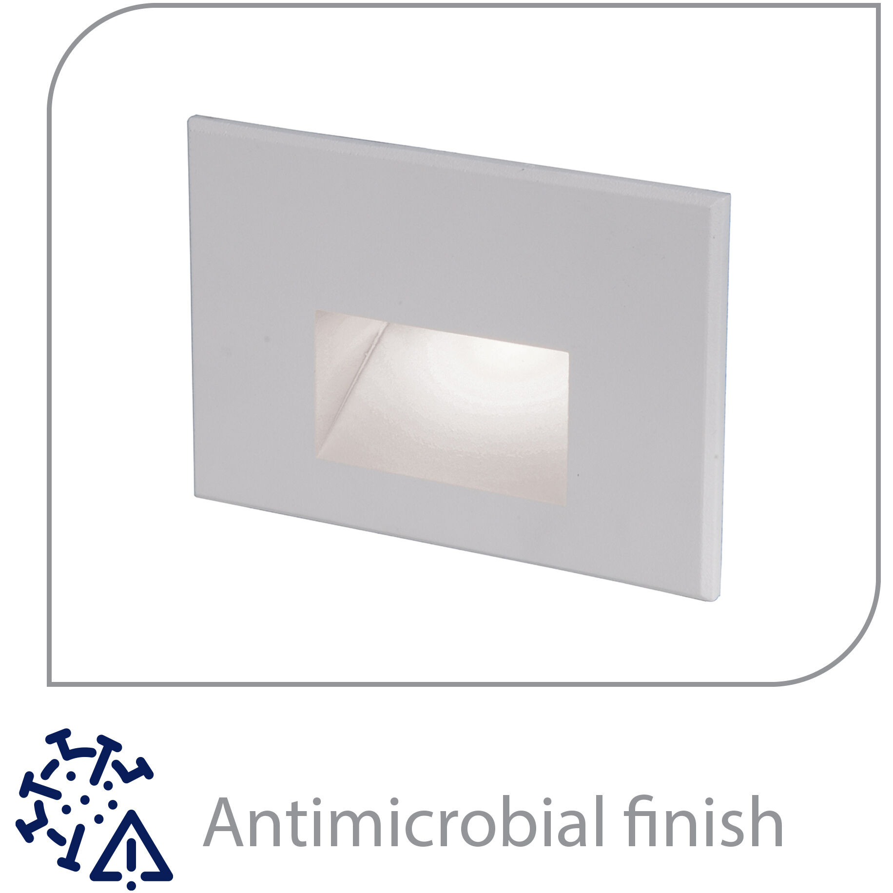 Tyler 120 3.8 watt White Step and Wall Lighting in 3000K, WAC Lighting