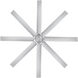 Mocha XL 66 inch Brushed Aluminum Downrod Ceiling Fans, Smart Fan