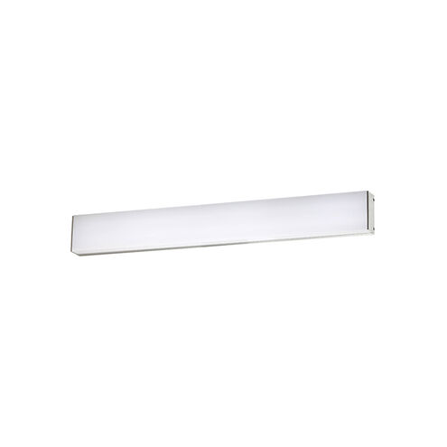 Strip LED 24 inch Brushed Aluminum Bath Vanity & Wall Light in 3500K, dweLED