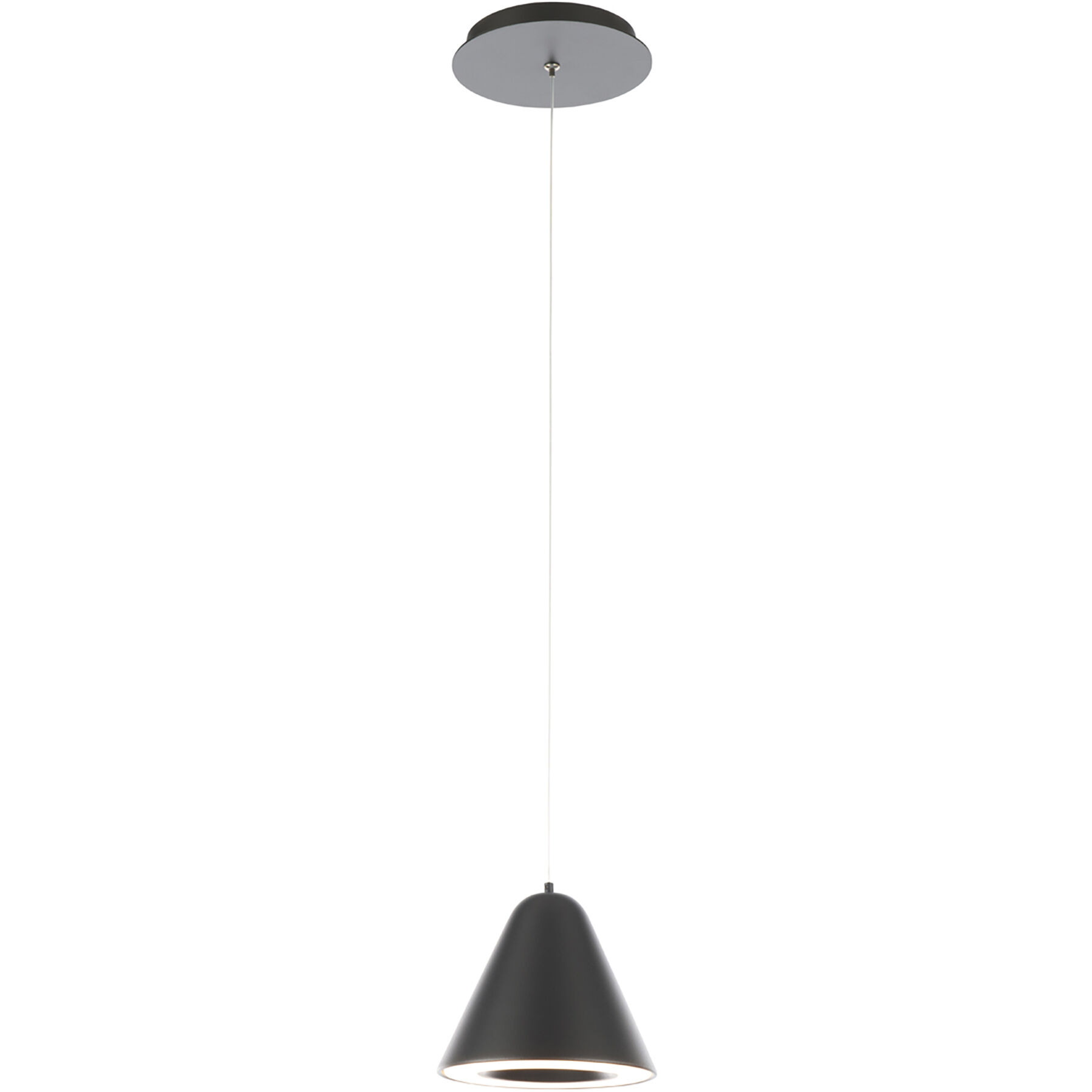 Black 6 inch ceiling pendant on sale