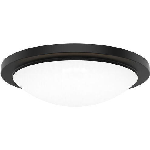 Dew LED 18 inch Black Flush Mount Ceiling Light