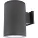Tube Arch LED 6.25 inch Graphite Sconce Wall Light in Spot, 85, 3000K, Straight Up/Down