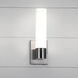 Elementum LED 18 inch Brushed Nickel Bath Vanity & Wall Light in 2700K, dweLED