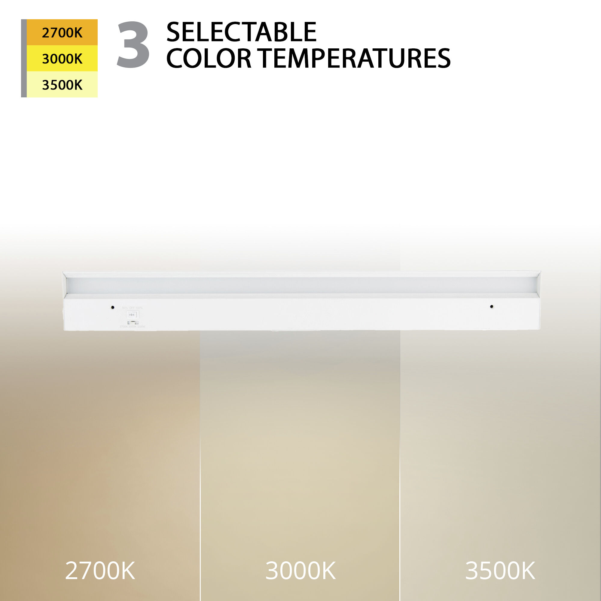 Light Bar 120 LED 3 inch White Bar Lighting, WAC Limited