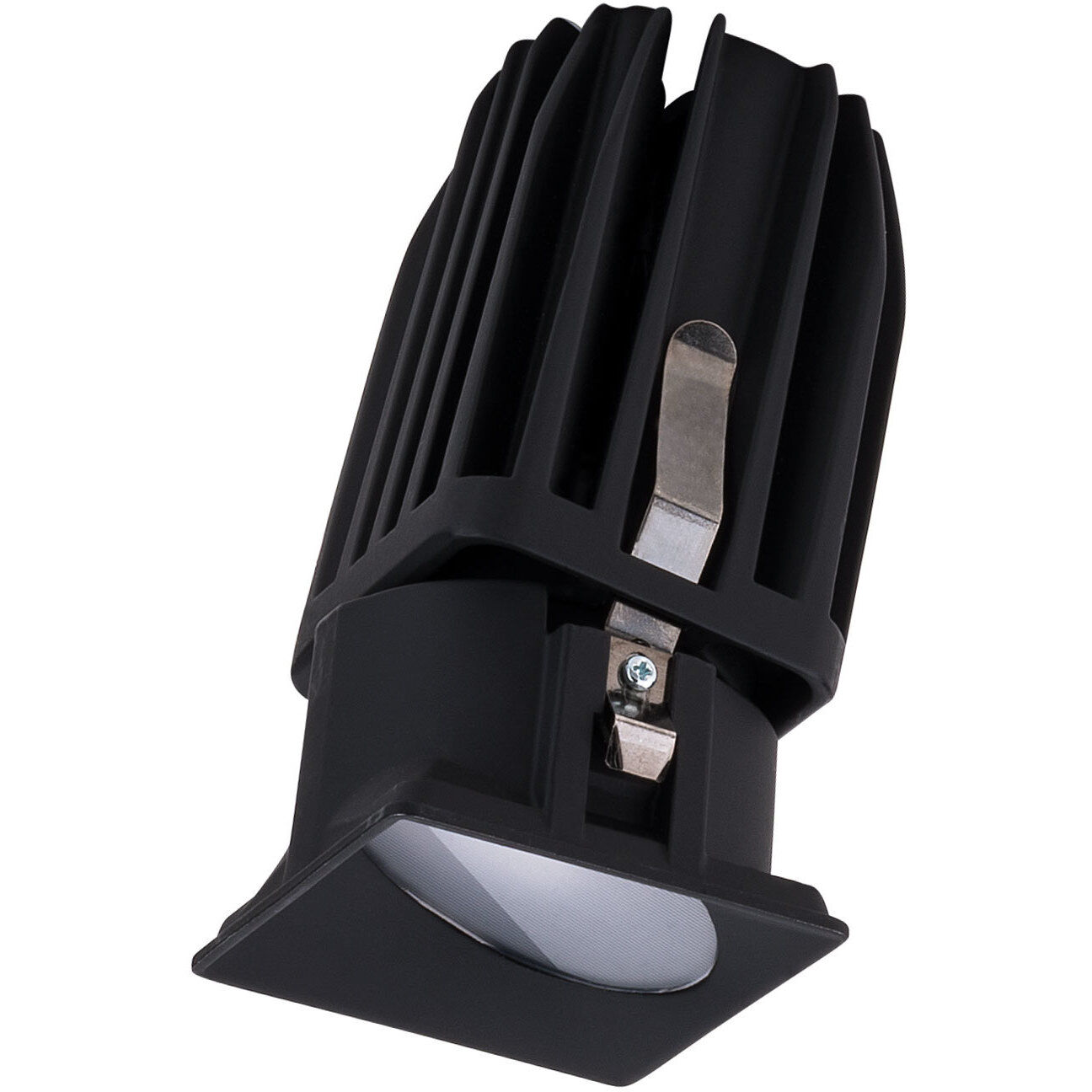 FQ Integrated LED Black Recessed Trim in 3000K, 2" LED