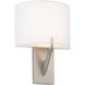 Fitzgerald LED 4 inch Aged Brass ADA Wall Sconce Wall Light in 3500K, dweLED