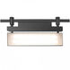Wall Wash Luminaire 1 Light 277 Black Track Head Ceiling Light in 4000K