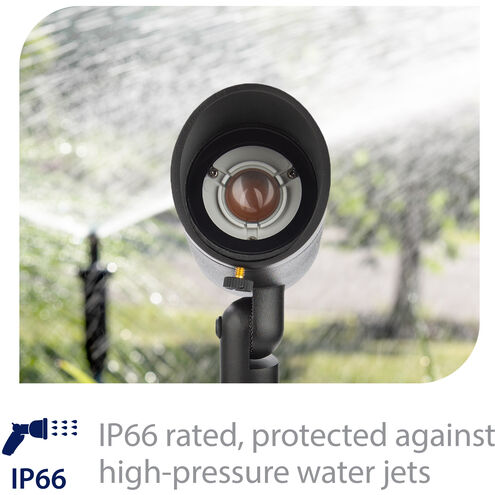 InterBeam 9 6 watt Black Accent Lighting in 2700K, 1, Low Voltage Accent Light, WAC Landscape