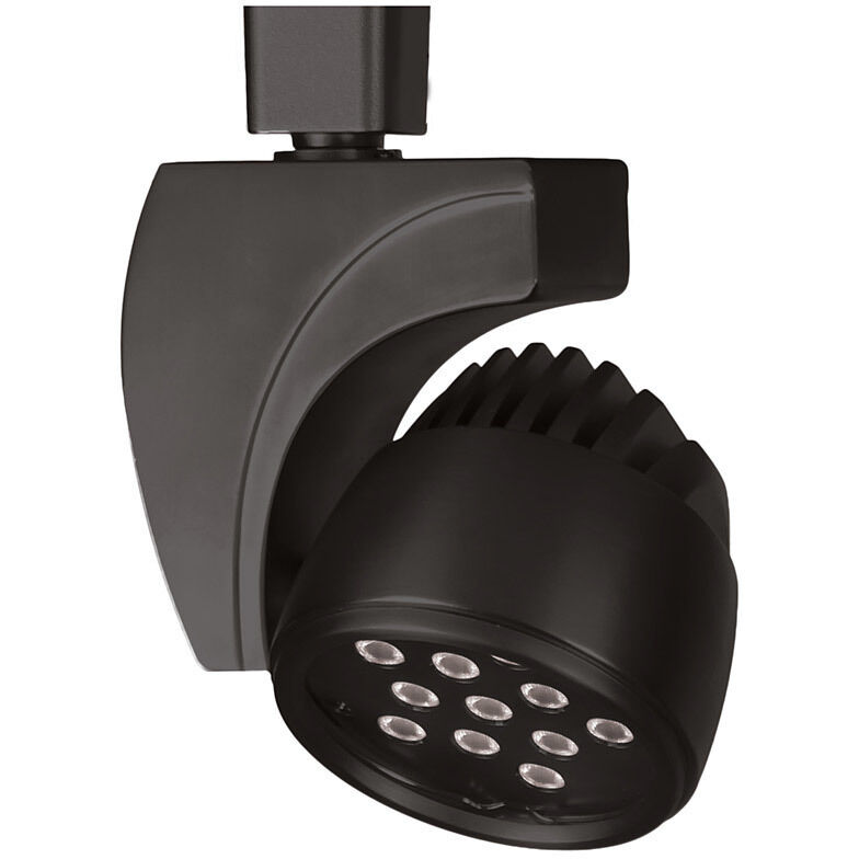 Reflex 1 Light 120 Black Track Head Ceiling Light in 2700K