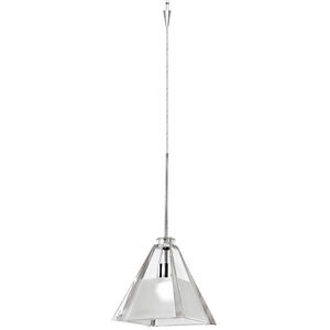 Cosmopolitan 1 Light 5 inch Chrome Pendant Ceiling Light in Quick Connect 