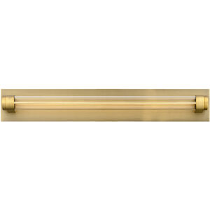 Jedi 1 Light 20 inch Aged Brass Bath Vanity Light Wall Light