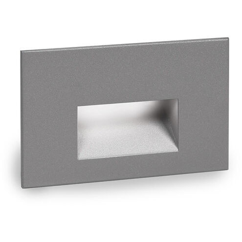 LEDme Step and Wall Lights 277 3.9 watt Graphite On Aluminum Step Light in White