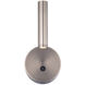 Sprig 1 Light 9.88 inch Brushed Nickel Reading Light Wall Light, dweLED