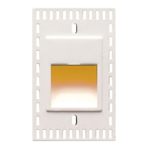 Tyler 120 3.3 watt White Step and Wall Lighting in Amber, WAC Lighting