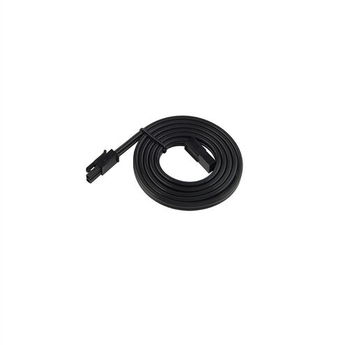 Line Voltage Puck Light Black Button Light