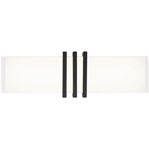 Minibar LED 18 inch Black Bath Vanity & Wall Light, dweLED