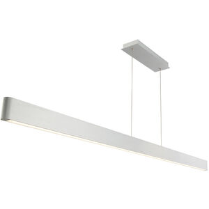 Volo LED 2 inch Brushed Aluminum Pendant Ceiling Light, dweLED