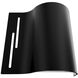 Swivet LED 8 inch Black Outdoor Wall Light, dweLED