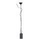 Estrella LED 2.32 inch Black Outdoor Mini-Pendant, WAC Landscape