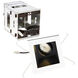 WAC Lighting Mini LED Multiple Spots LED Black Recessed Lighting in 2700K, Flood MT-3LD111R-F927-BK - Open Box
