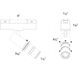 Ventrix 1 Light 48 Black Track Fixtures Ceiling Light