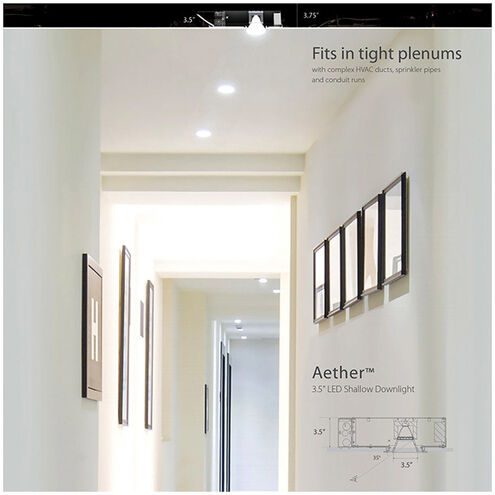 Aether LED Haze/White Recessed Lighting in 3500K