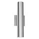 Caliber LED 14 inch Brushed Aluminum Outdoor Wall Light in 14in, dweLED