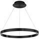 Sirius LED 24 inch Black Pendant Ceiling Light, dweLED