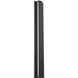 Revels LED 36 inch Black Outdoor Wall Light in 3500K, dweLED