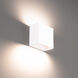 Boxi Wall Sconce Wall Light in 3000K, White, dweLED