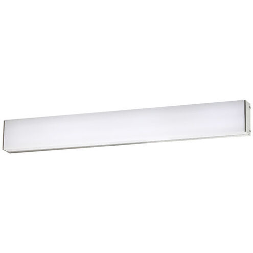 Strip LED 24 inch Brushed Aluminum Bath Vanity & Wall Light in 2700K, dweLED