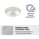 Surface Mounted Indicator Light 12 2.8 watt Stainless Steel Path Indicator Light in 3000K Warm White LED, WAC Landscape