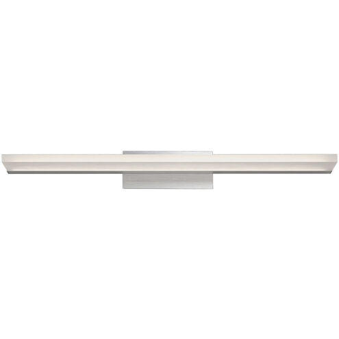 Level LED 25 inch Brushed Aluminum Bath Vanity & Wall Light, dweLED