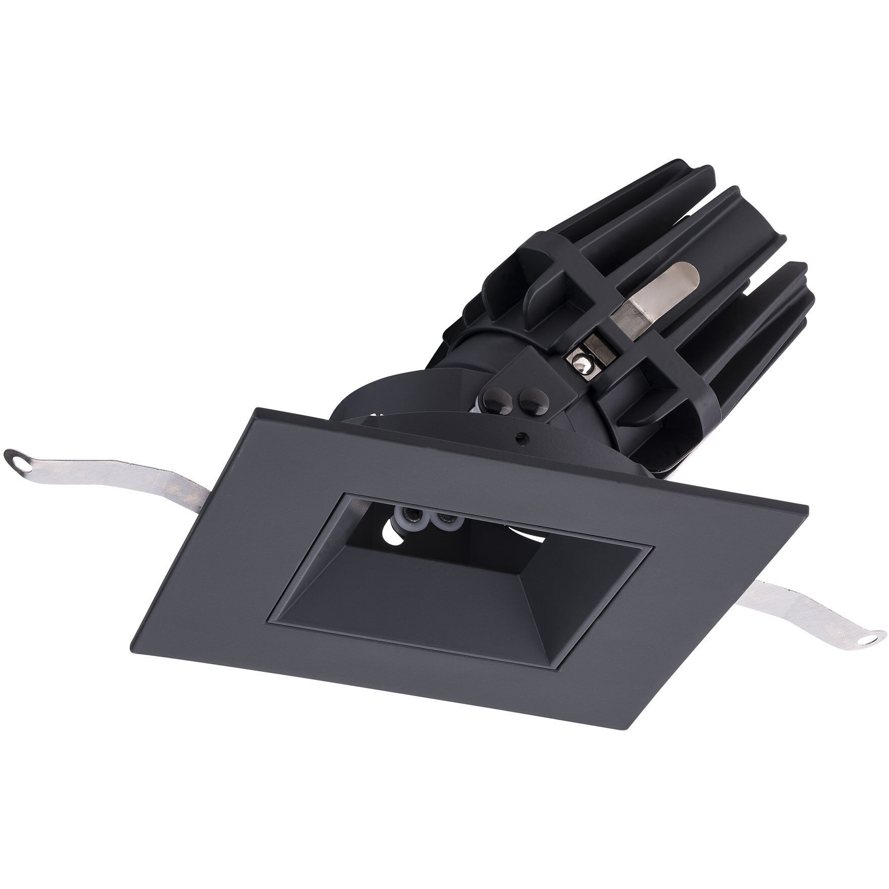 FQ Integrated LED Black Recessed Trim in 2700K, 4" LED