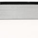 Line 24 LED 6.94 inch Brushed Aluminum Light Bar in 2700K