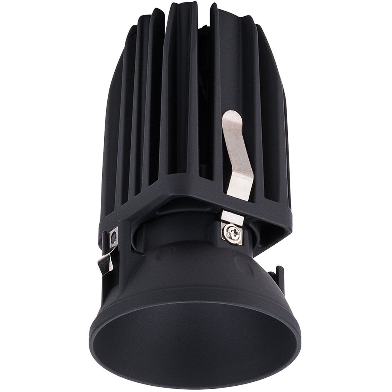 FQ Integrated LED Black Recessed Trim in 2700K, 2" LED