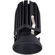FQ Integrated LED Black Recessed Trim in 2700K, 2" LED