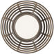 Corlander LED 18 inch Bronze Outdoor Semi-Flush Mount, dweLED
