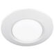 I Can't Believe It's Not Recessed LED 7.5 inch White Flush Mount Ceiling Light in 3000K