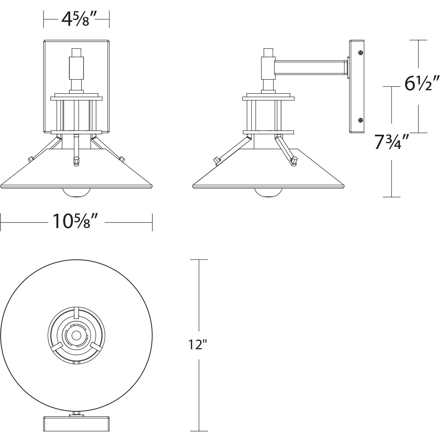 Sleepless LED 11.25 inch Black Aged Brass Outdoor Wall Light, dweLED