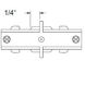 H Track 120 White Track Component Ceiling Light