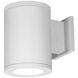 Tube Arch LED 6.25 inch White Sconce Wall Light in Spot, 90, 3000K, Straight Up/Down