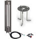 Chamber 120 12.5 watt Bronze Bollard Light in 3000K Warm White LED, WAC Landscape