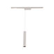 Silo Pendants 1 Light 120 White/Gold Track Head Ceiling Light in 4000K