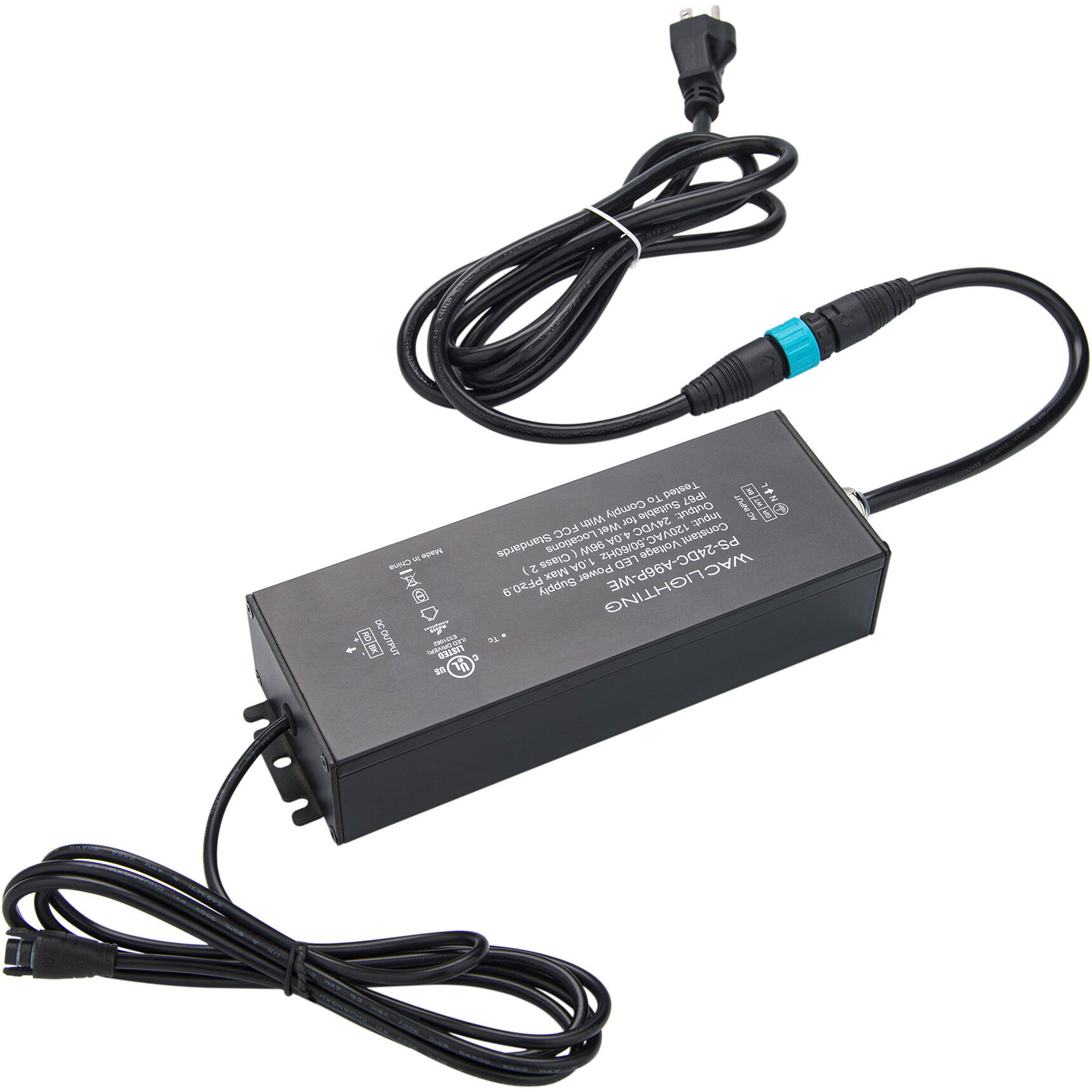 Tyler Outdoor LED Strip Lighting, Outdoor Strip Light Power Supply, WAC Lighting