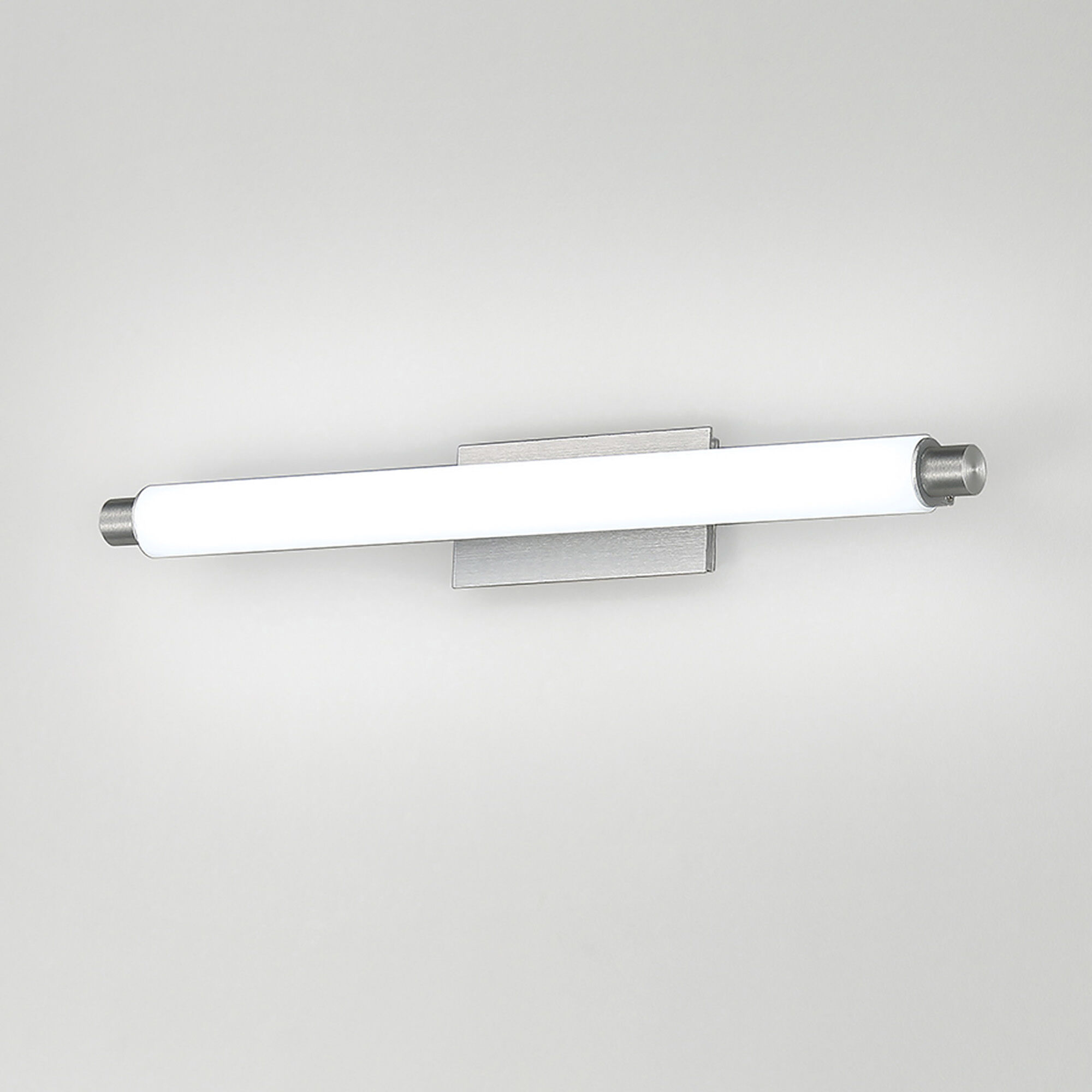 Vista LED 20.38 inch Brushed Aluminum Bath Vanity & Wall Light, dweLED