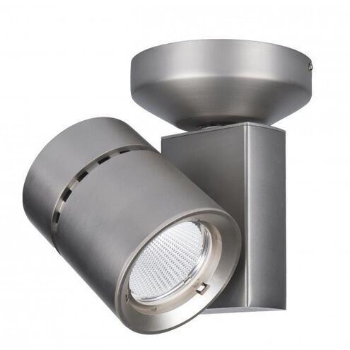 Exterminator II LED 4.5 inch Brushed Nickel Flush Mount Ceiling Light in 90, 3000K, Monopoint