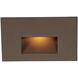 Tyler 120 3.80 watt Bronze Step and Wall Lighting in Amber, WAC Lighting