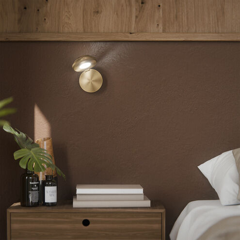 Flipside Reading Light Wall Light in White, dweLED